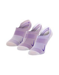 Шкарпетки Nike W NK EVERYDAY PLUS LTWT NS 3PR сірий, фіолетовий Жін 34-38 CV2964-970 фото