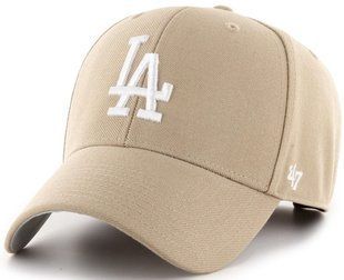 Кепка 47 Brand LOS ANGELES DODGERS хакі пісочний, сірий Уні OSFA B-MVP12WBV-KHC фото
