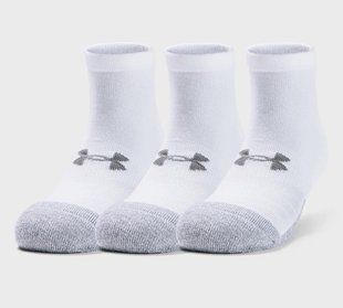 Шкарпетки UA Heatgear Low Cut 3pk білий Уні LG 1346753-100 фото
