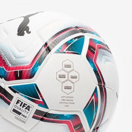 М'яч футбольний Puma team FINAL 21.1 FIFA Quality Pro Ball білий, синій, червоний Уні 5 083236-01 фото