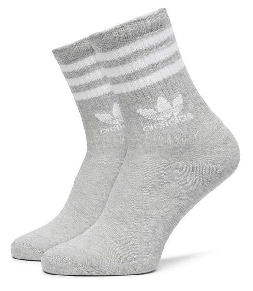 Шкарпетки Adidas CREW SOCK 3STR білий сірий, чорний Уні L (43-45) IL5023 фото