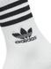Шкарпетки Adidas CREW SOCK 3STR білий сірий, чорний Уні L (43-45) IL5023 фото 6