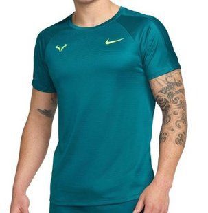 Футболка чол. Nike RAFA MNK DF CHALLENGER TOP SS green (XL) DV2887-381 фото