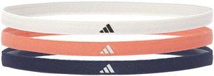 Пов'язки на голову Adidas Hairbands 3pk сірий, кораловий, синій Жін One Size ADAC-16204 фото
