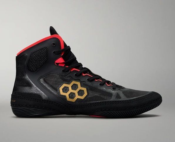 RUDIS JB UltraLITE Youth Wrestling Shoes - ALLISEEISGOLD size EUR37/US5/UK4/23cm (Y-JBANC1003-ABK)
