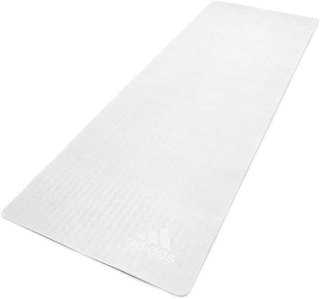 Килимок для йоги Adidas Premium Yoga Mat білий Уні 176 х 61 х 0,5 см ADYG-10300WH фото