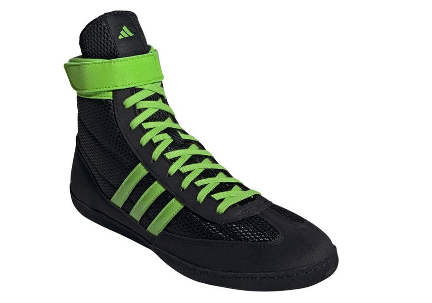 Борцівки, боксерки Adidas Combat Speed 4 р39.5 (24.5см) чорно-зелені (IG2025) IG2025 фото