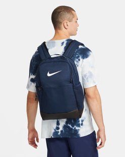 Рюкзак Nike NK BRSLA M BKPK - 9.5 24L синій Уні 46х30х18 см DH7709-410 фото