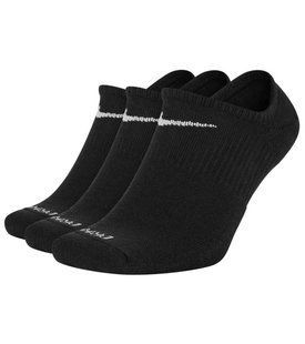 Шкарпетки Nike U NK EVRY PLUS CUSH NS FOOT 3P чорний Уні 46-50 SX7840-010 фото