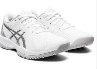 Кроссовки женские Asics SOLUTION SWIFT FF WHITE/SILVER (37) 6 1042A197-100 фото