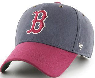Кепка 47 Brand BOSTON RED SOX CAMPUS вінтажний синій, рожевий, зелений Уні OSFA B-CAMPC02GWS-VN фото