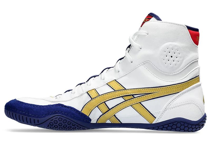 ASICS Dan Gable Evo 3 wrestling/boxing shoe size EUR38/US7/UK6/24.5cm White/Rich Gold