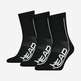 Шкарпетки Head Performance short crew 3-pack black 35/38 791010001-005 фото