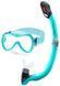 Набір маска і трубка Aqua Speed ALIZE FS + SAMOS 61091 бірюзовий Діт OSFM 621-04 фото 1