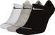 Шкарпетки Nike U NK EVRY PLUS CUSH NS FOOT 3P чорний, білий, сірий Уні 34-38 SX7840-911 фото 3