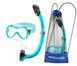 Набір маска і трубка Aqua Speed ALIZE FS + SAMOS 61091 бірюзовий Діт OSFM 621-04 фото 2