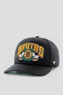 Кепка 47 Brand BRUINS LAUREL CAPTAIN DTR чорний, зелений Уні OSFA H-LAURL01CTP-BK фото