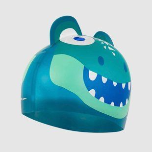 Шапка для плавання Speedo CROC PRT CHARACTER CAP IU зелений Діт OSFM 8-12240D680 фото