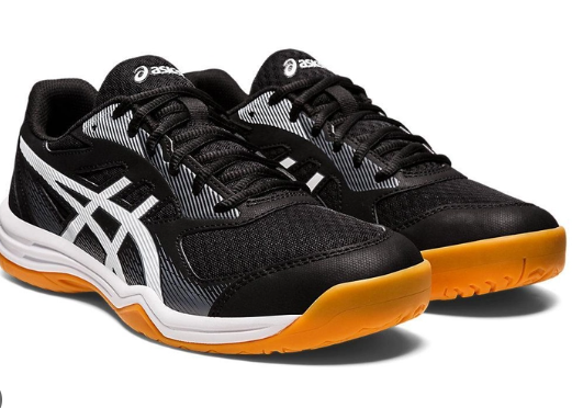 Men's squash shoes Asics Upcourt 5 black/white (46) 11.5