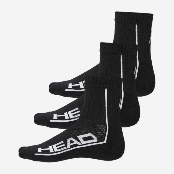 Шкарпетки Head PERFORMANCE SHORT CREW 3P UNISEX чорний Уні 39-42 791010001-005 фото