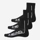 Шкарпетки Head PERFORMANCE SHORT CREW 3P UNISEX чорний Уні 39-42 791010001-005 фото 2