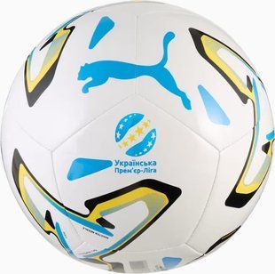 М'яч футбольний Puma Stellar Play UPL білий Уні 5 085359-01 фото