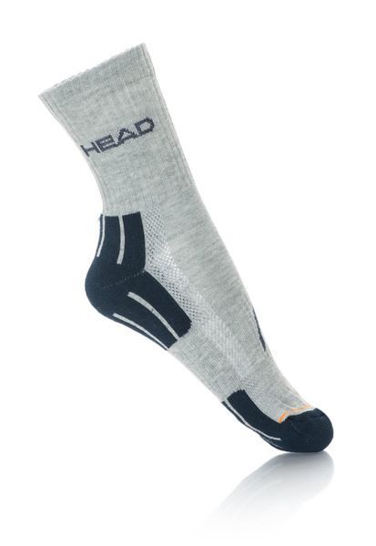 Шкарпетки Head PERFORMANCE SHORT CREW 3PPK UNISEX сірий, синій Уні 35-38 741019001-650 фото