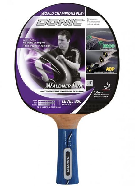 Ping-pong racket Donic Waldner 800 new