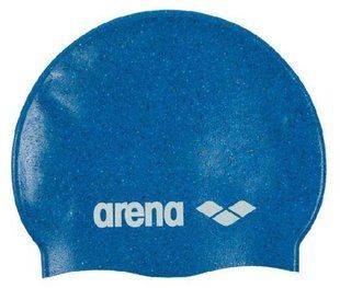 Шапка для плавання Arena SILICONE JR CAP блакитний, мультиколор Діт OSFM 006360-904 фото