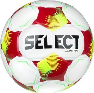 М'яч футбольний Select FB Contra v26 білий, червоний Уні 4 085417-012 фото