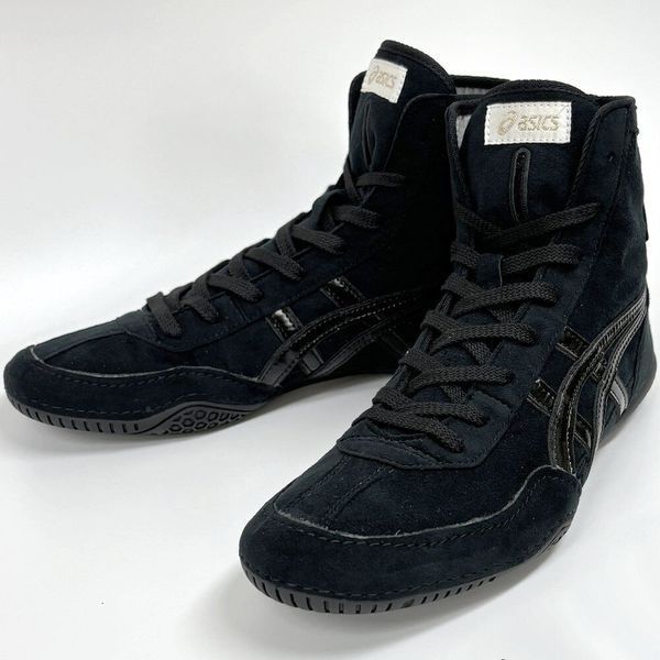 ASICS Tiger EX-EO TWR900 wrestling/boxing shoe size EUR42.5/27cm Black