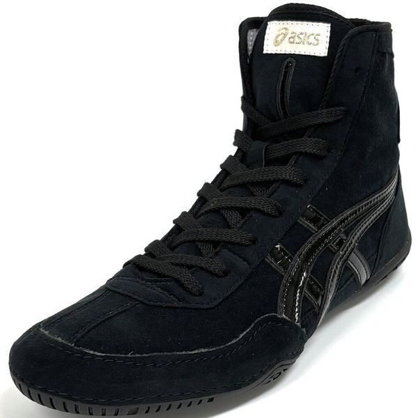 ASICS Tiger EX-EO TWR900 wrestling/boxing shoe size EUR42.5/27cm Black