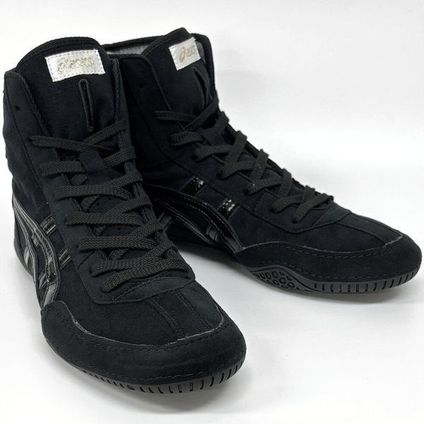 ASICS Tiger EX-EO TWR900 wrestling/boxing shoe size EUR42.5/27cm Black