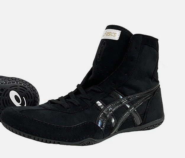 ASICS Tiger EX-EO TWR900 wrestling/boxing shoe size EUR42.5/27cm Black