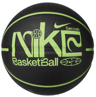 Basketball ball NIKE EVERYDAY PLAYGROUND 8P GRAPHIC DEFLATED BLACK/LIME BLAST/LIME BLAST size 7