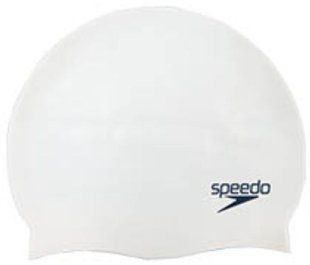 Шапка для плавання Speedo FLAT SILCONE CAP TEAM JU білий Діт One Size 8-709931959-4 фото