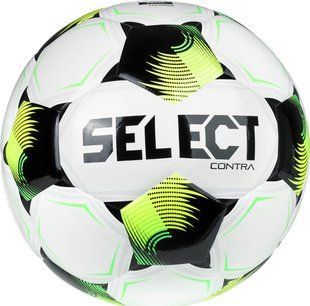 М'яч футбольний Select FB Contra v26 білий, чорний Уні 5 085417-013 фото