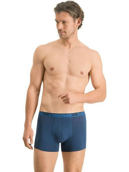Трусы-боксеры Head BASIC BOXER 2P blue (M) 701202741-003 фото