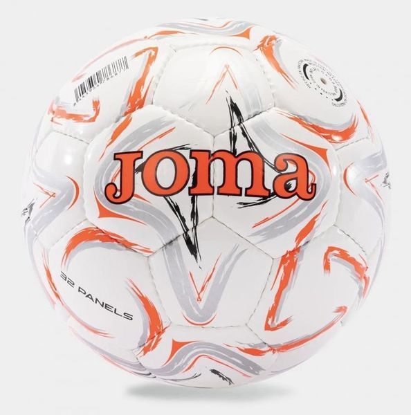 М'яч футбольний Joma EGEO II білий, кораловий Уні 4 401413.268 фото