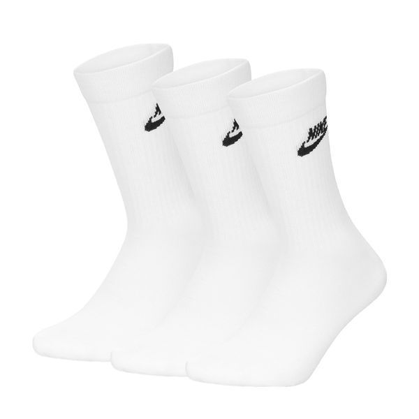 Шкарпетки Nike U NK NSW EVERYDAY ESSENTIAL CR 3PR білий Уні 38-42 DX5025-100 фото