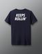T-shirt Rudis Zain Train Elite L dark blue (cts-1266-m)