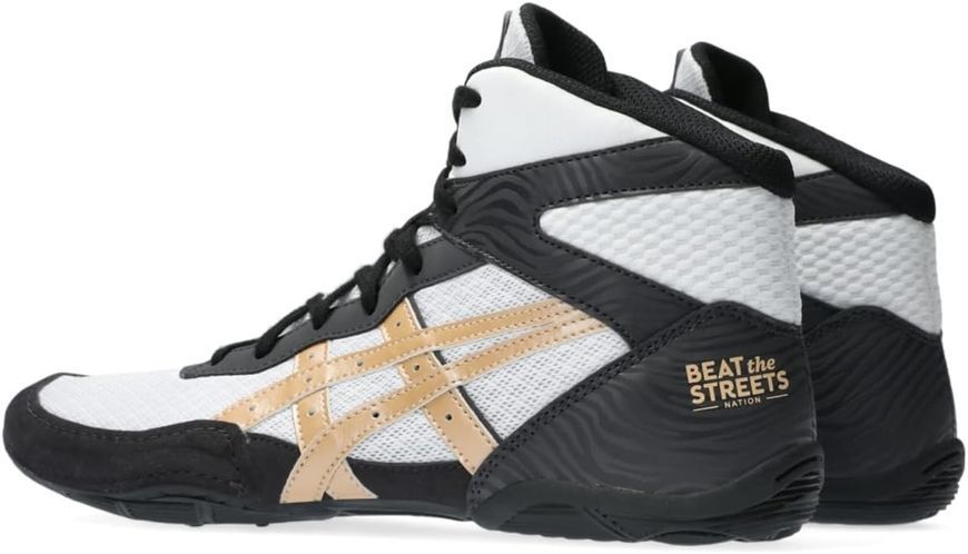 ASICS Matflex 7 wrestling/boxing shoe size EUR33/US3/UK2/21cm White/Black