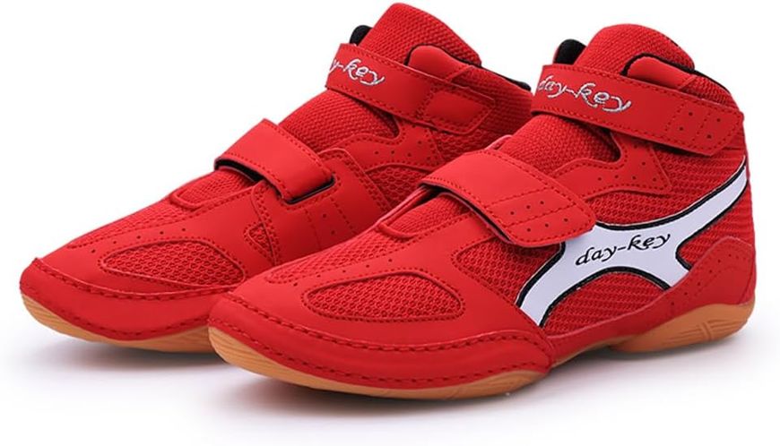 Day-Key wrestling/boxing shoe size EUR36/US5/UK4/22.5cm Red