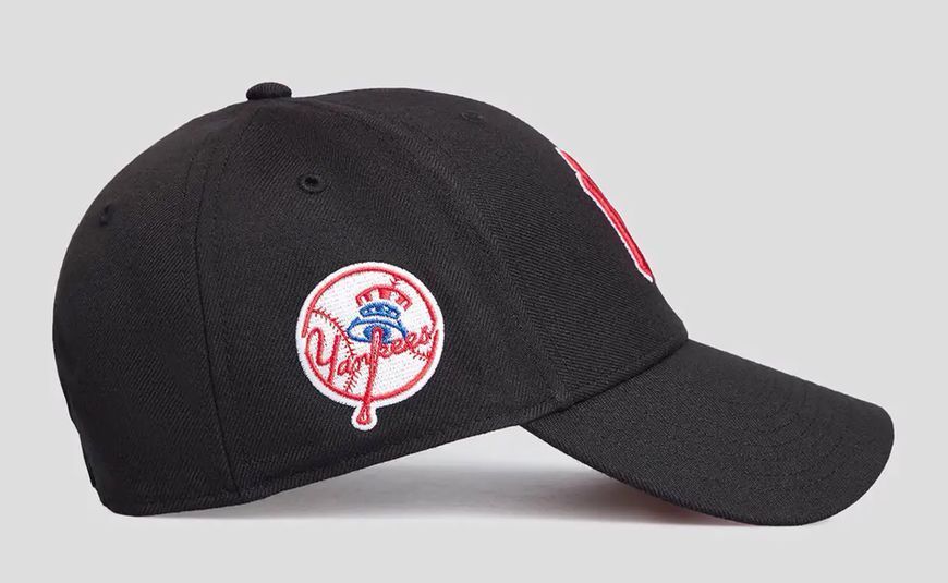Кепка 47 Brand MLB NEW YORK YANKEES чорний, червоний Уні OSFA B-SUMVP17WBP-BK фото