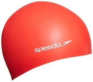 Шапка для плавання Speedo FLAT SILCONE CAP TEAM JU червоний Діт One Size 8-709931959-2 фото