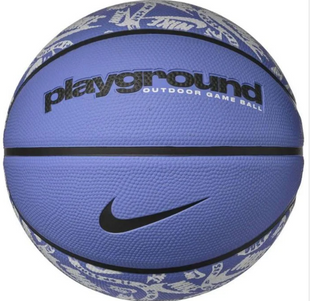 Basketball ball Nike EVERYDAY PLAYGROUND 8P GRAPHIC DEFLATED POLAR/BLACK/BLACK/WHITE size 6
