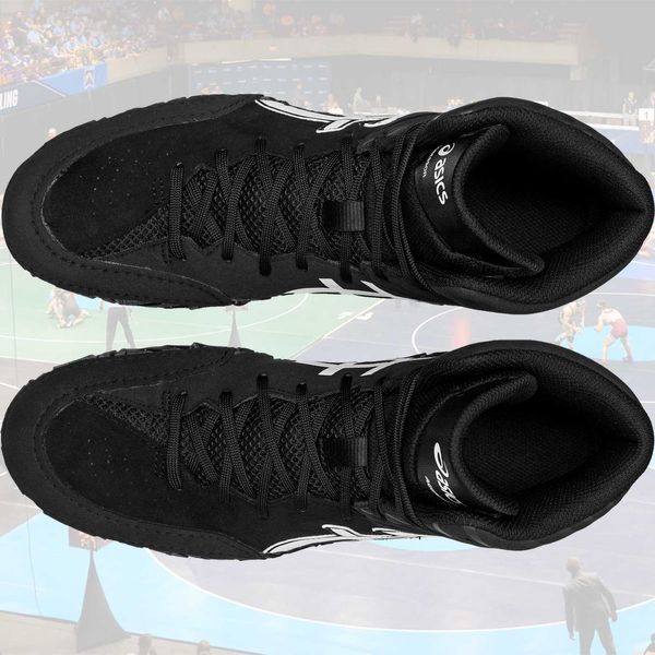 Борцівки ASICS Aggressor 5 р39 (25см) чорні 1081A048_001 фото