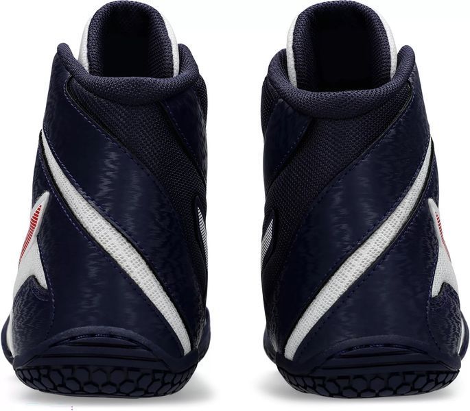 Asics MATCONTROL 3 wrestling/boxing shoe size EUR42.5/US10/27cm White/Classic Red (1081A053-101)