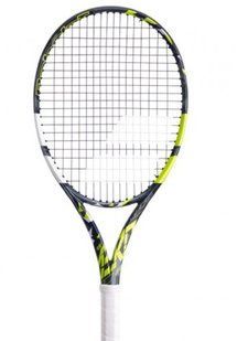 Ракетка Babolat PURE AERO JUNIOR 26 grey/yellow/white Gr00 140464-370 фото
