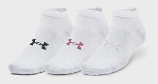 Шкарпетки UA Essential Low Cut 3pk білий Уні LG 1382958-100 фото
